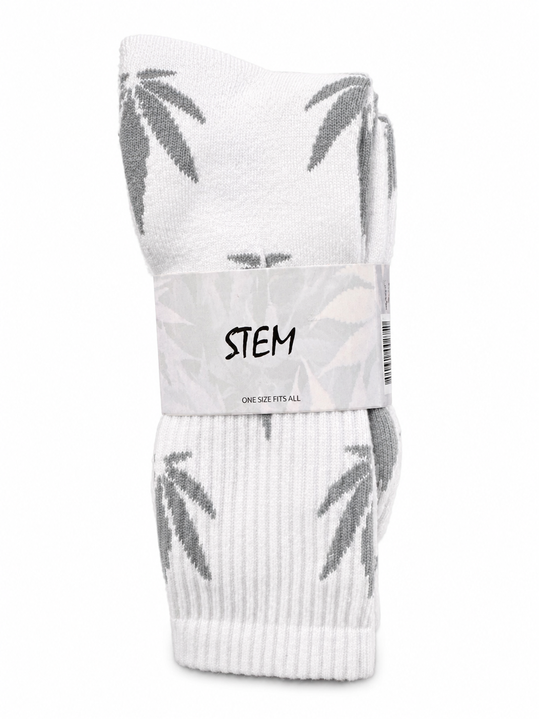 Marijuana Leaf Crew Socks -2 Pair