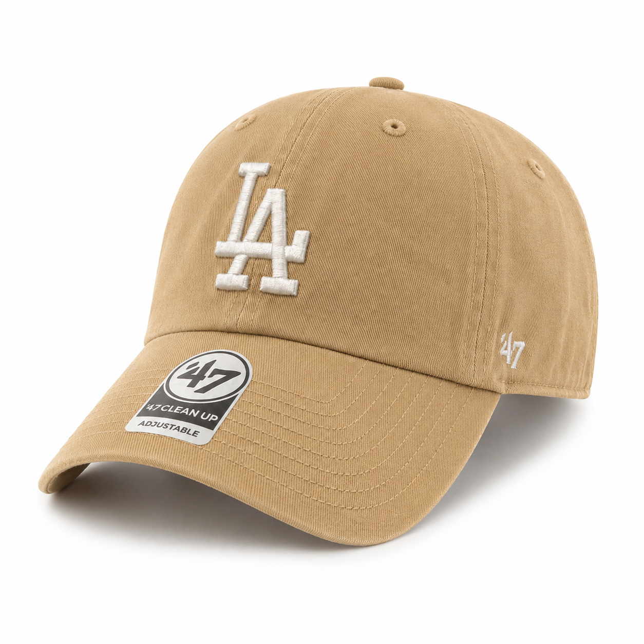47 Brand LOS ANGELES DODGERS CLEAN UP - KHAKI