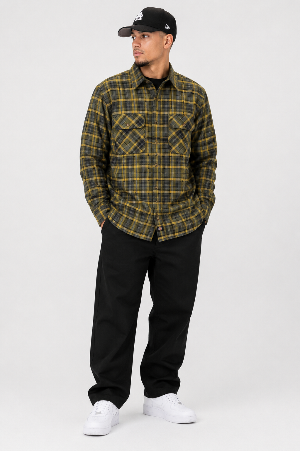 Dickies Woven Flannel Shirt A879LOGC