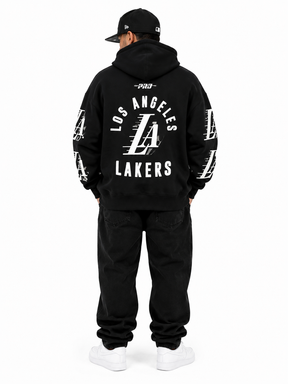 Pro Standard LA Lakers Pro M Drop Shoulder Full Zip Hoodie