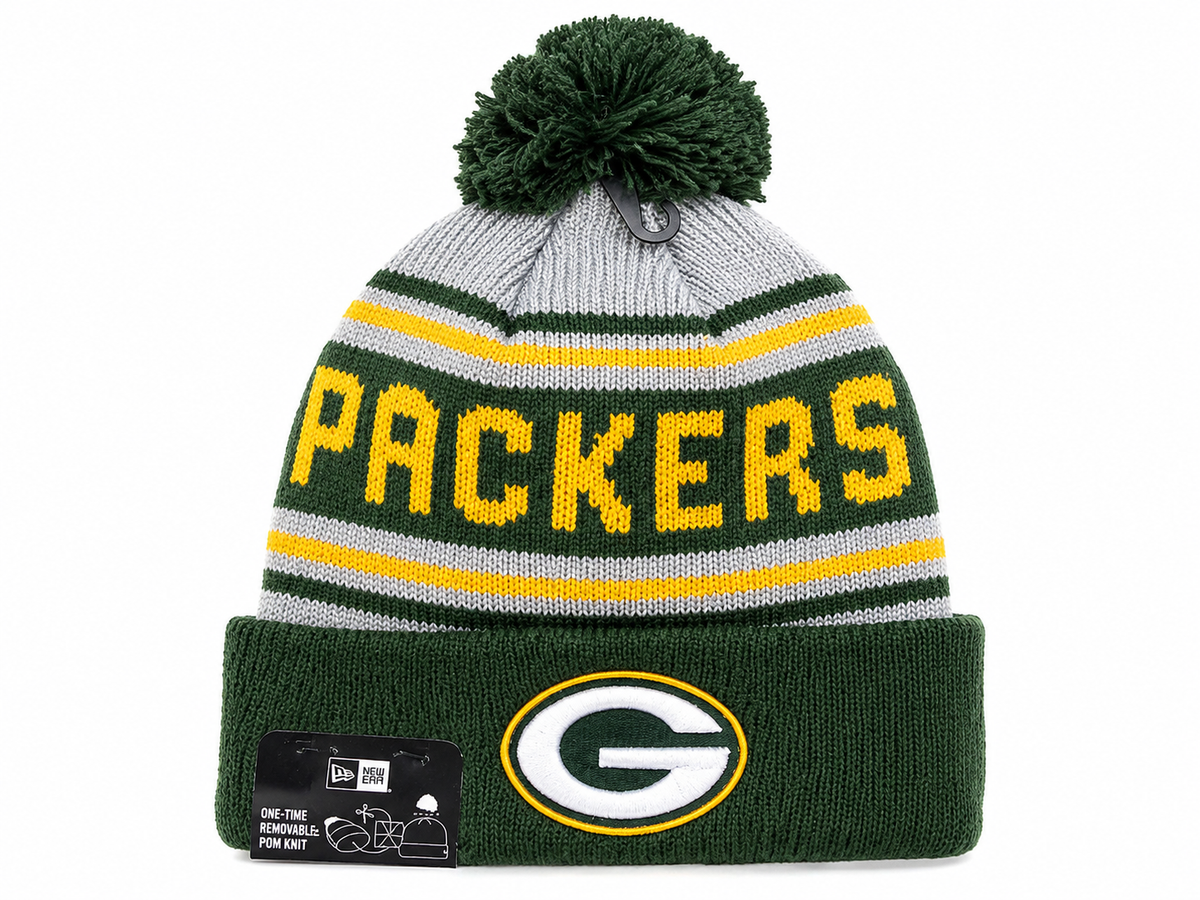 New Era Green Bay Knit Beanie 60399768