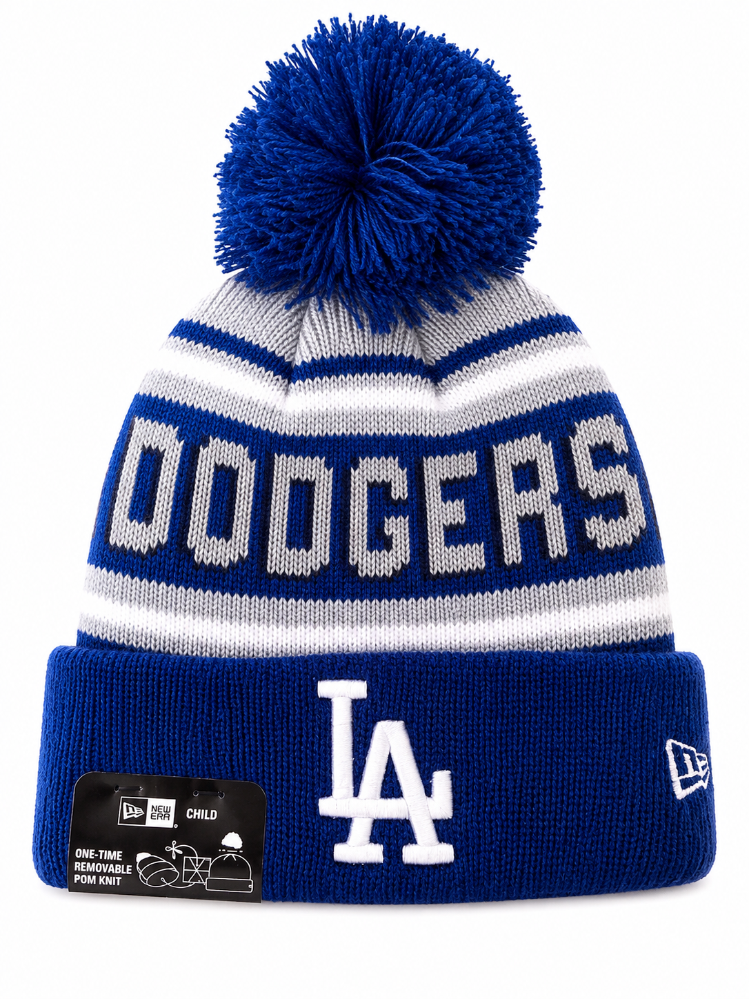 New Era Child Knit Dodgers Beanie
