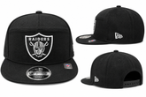 New Era Cotton Canvas Raiders Black 950 Snapback 60612185