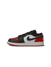 Air Jordan Big Kids 1 Low - Bred Toe