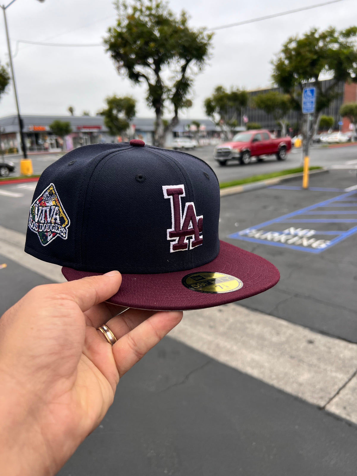 Los Angeles Dodgers Navy / Maroon Viva 5950