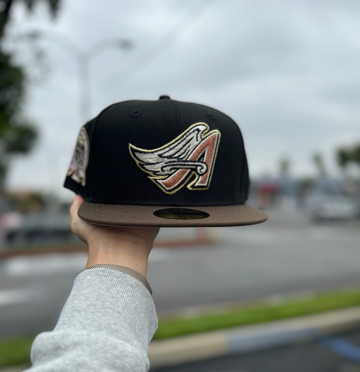 Anaheim Angels Black 5950