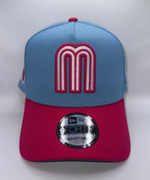 Mexico 2Toned Sky/Pink 9Forty Adjustable A-Frame Hat