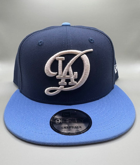 Los Angeles Dodgers City Connect Navy/Light Blue 950 Snapback