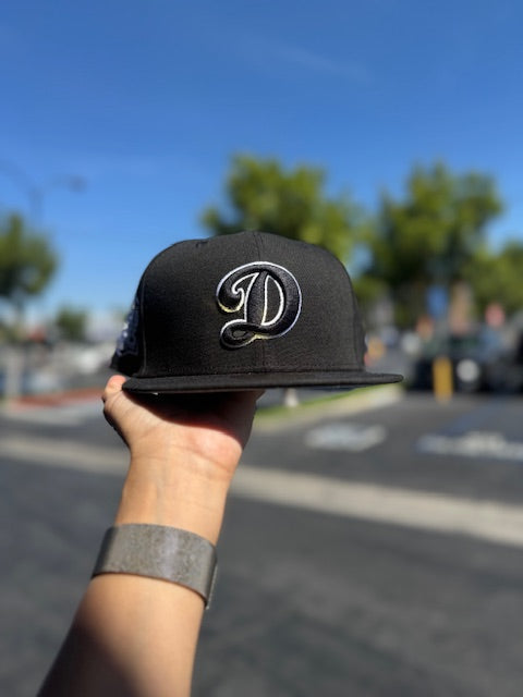 Los Angeles Dodgers 5950 World Series Black/White