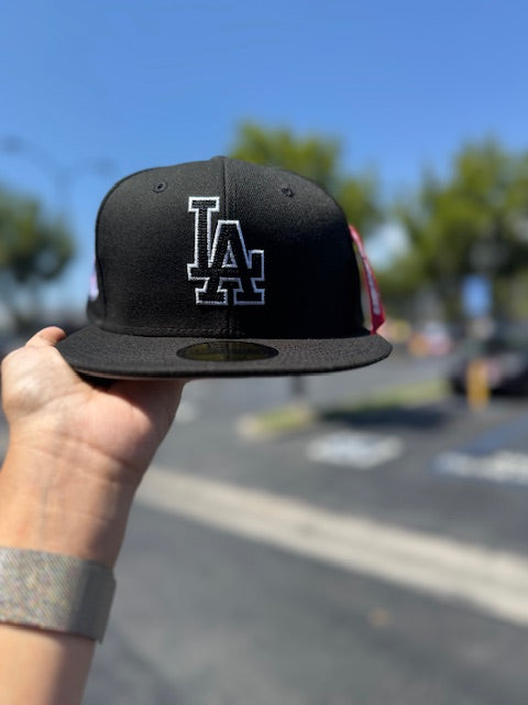 Los Angeles Dodgers New Era Alpha Industries 59FIFTY Fitted Hat- Black