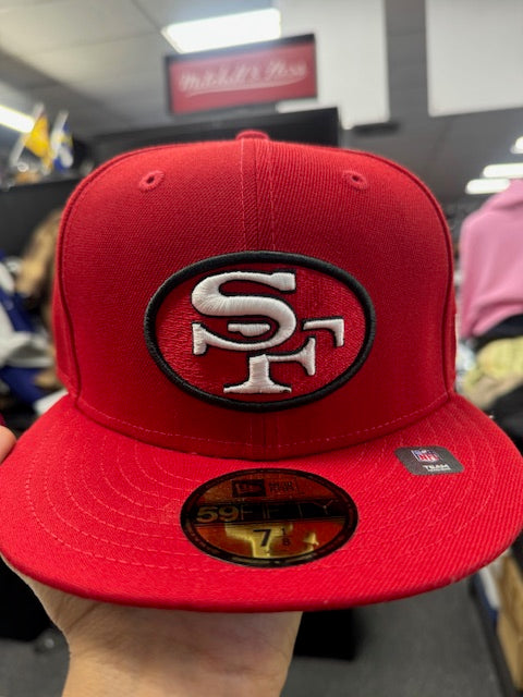 San Francisco 49ers 5950 Red Hat