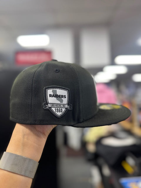 New Era Las Vegas Raiders 5950 Blk w/Patch