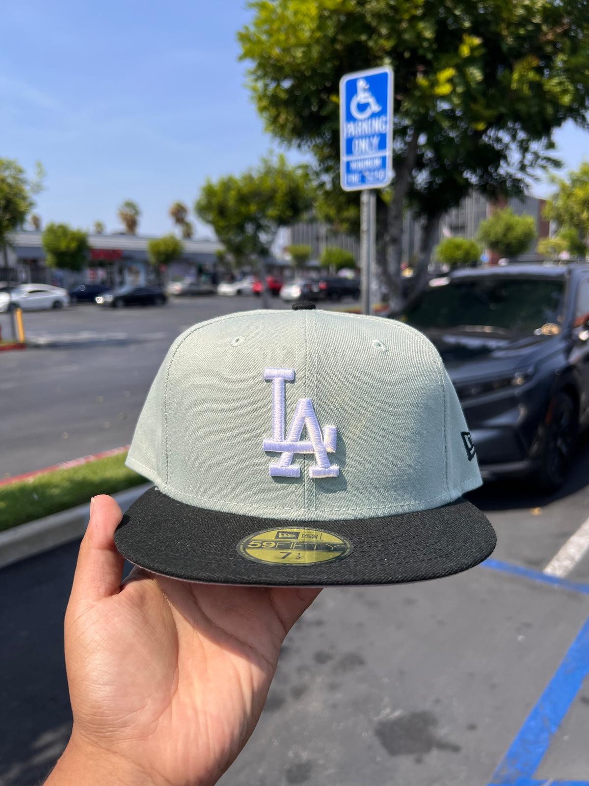 Los Angeles Dodgers Everest Green / Black 5950