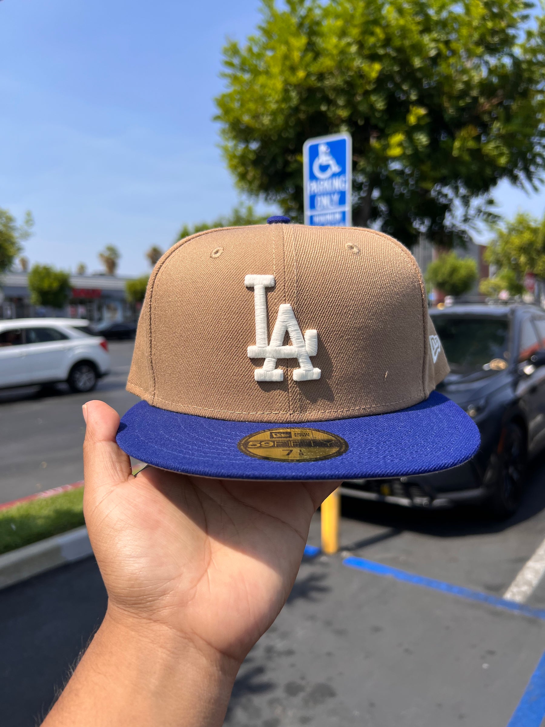 Los Angeles Dodgers Wheat / Royal 5950