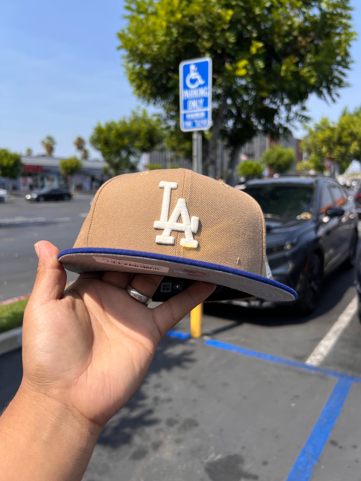 Los Angeles Dodgers Wheat / Royal 5950