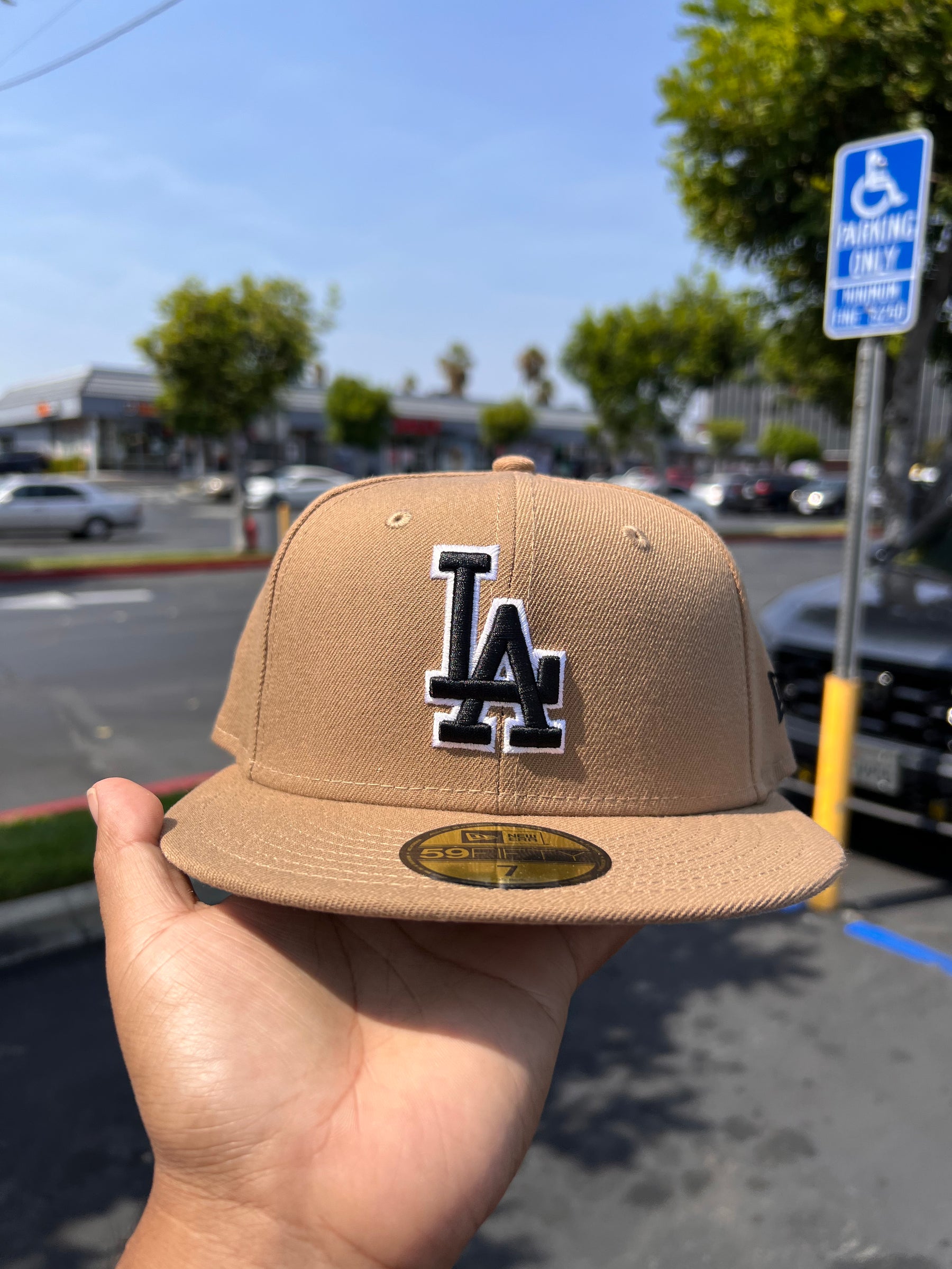 Los Angeles Dodgers Khaki Black LA 5950