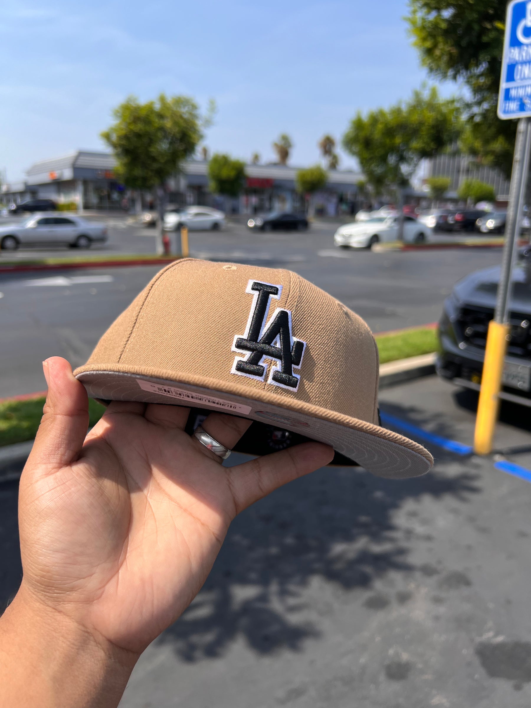 Los Angeles Dodgers Khaki Black LA 5950