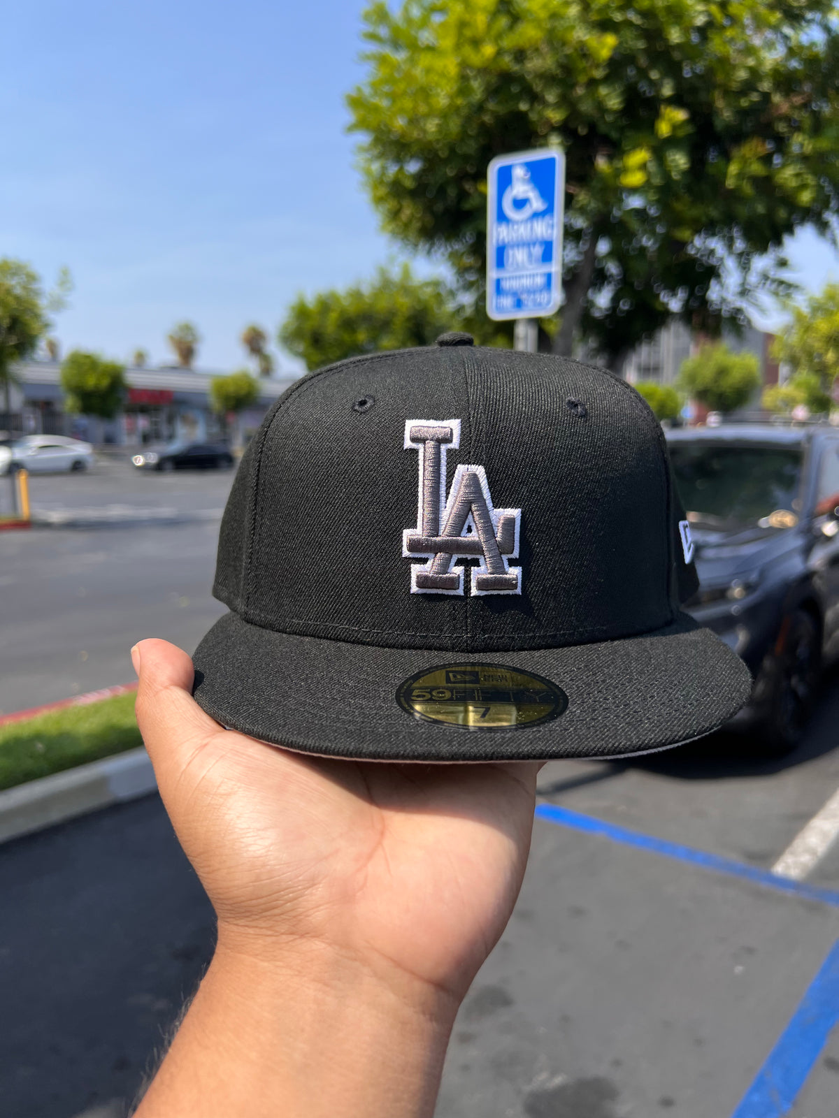 Los Angeles Dodgers Black 5950