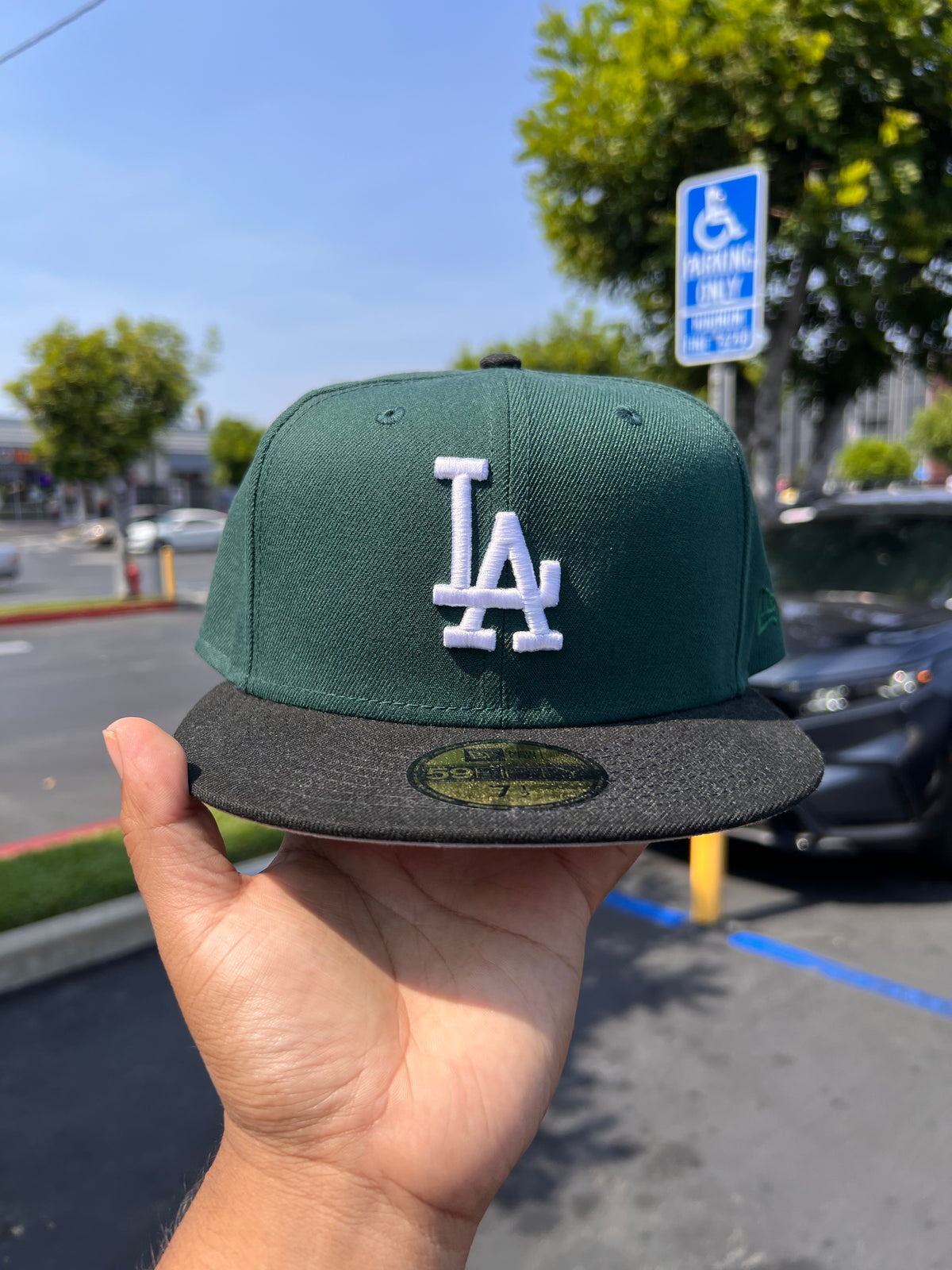 Los Angeles Dodgers Forest Green / Black 5950