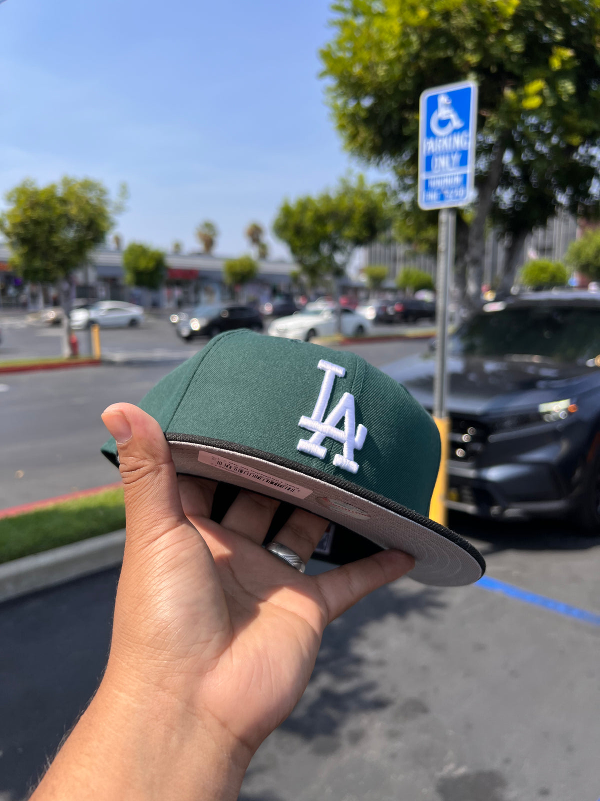 Los Angeles Dodgers Forest Green / Black 5950