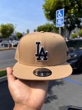 MLB New Era 9Fifty Basic Snapback Dodgers Wheat Blk LA 950