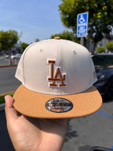 MLB New Era 9Fifty Basic Snapback Dodgers 2 Tone Wheat 950