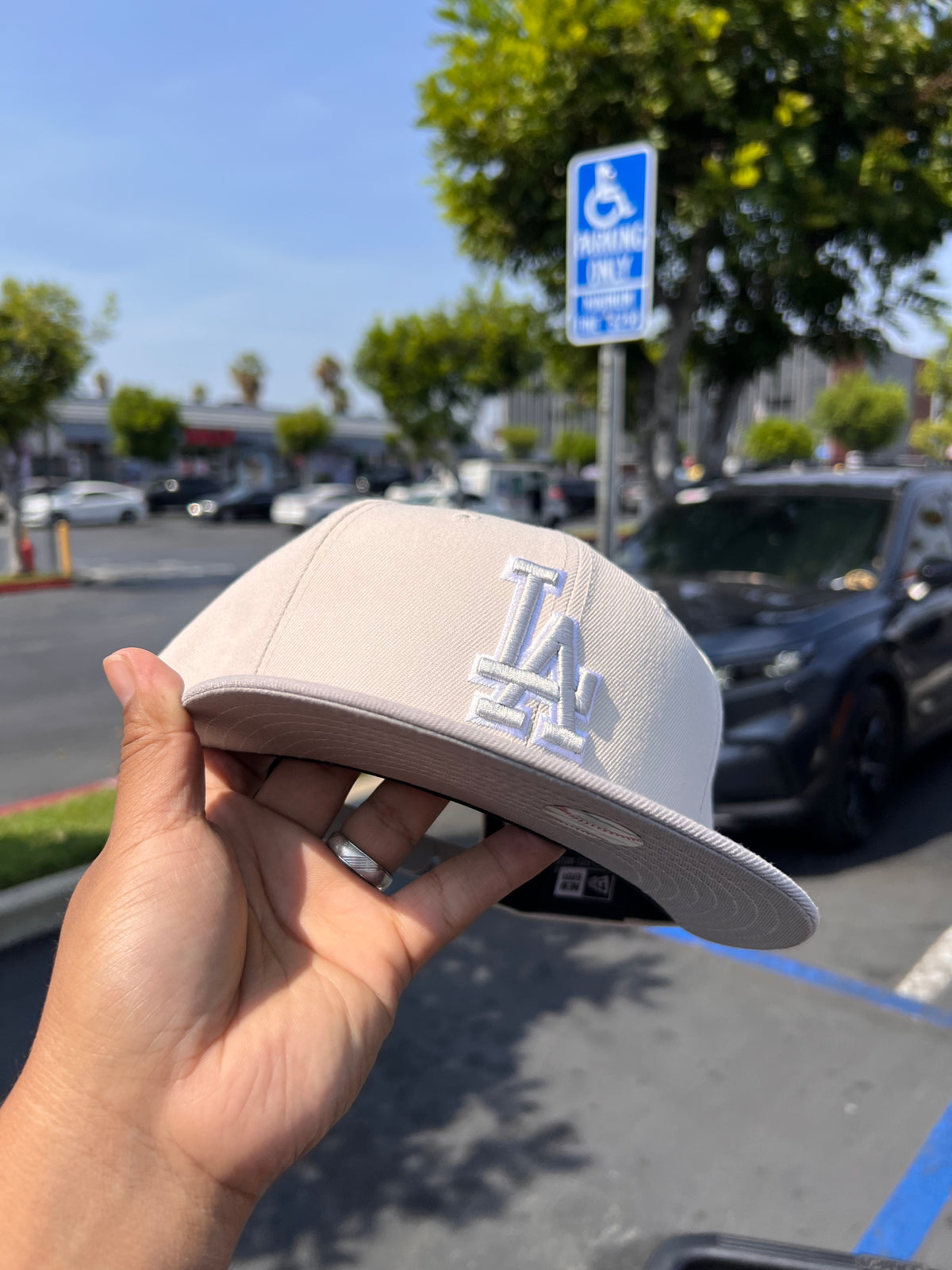 MLB New Era 9Fifty Basic Snapback Dodgers Grey 950