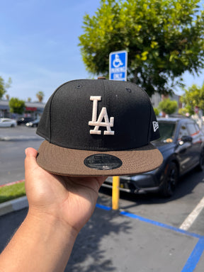 MLB New Era 9Fifty Basic Snapback Dodgers Black / Walnut 950