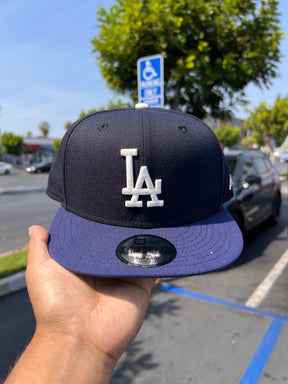 MLB New Era 9Fifty Basic Snapback Dodgers 2 Tone Navy 950