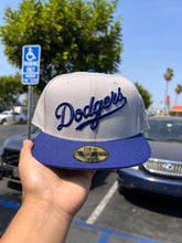 Los Angeles Dodgers Script Grey / Royal 5950