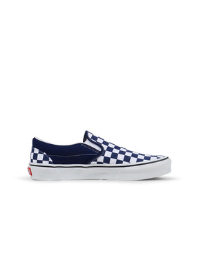 VANS MENS CLASSIC SLIP-ON - NAVY CHECKERED