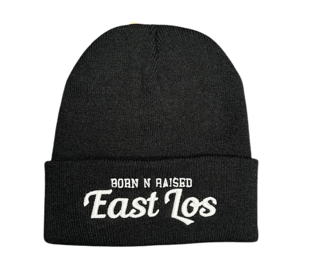 Custom City Born n Raised East Los Beanie