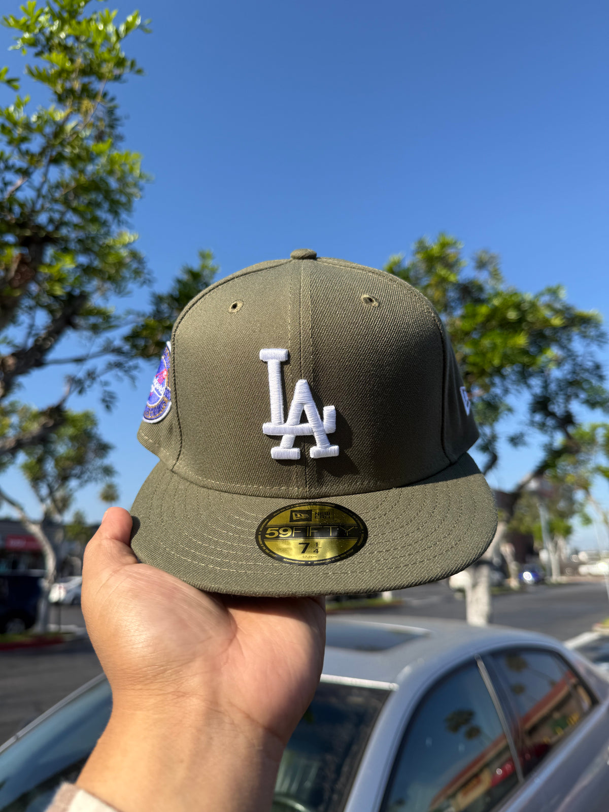 Men's Los Angeles Dodgers New Era Royal 2025 MLB Champions Hat w side Patch 15142429