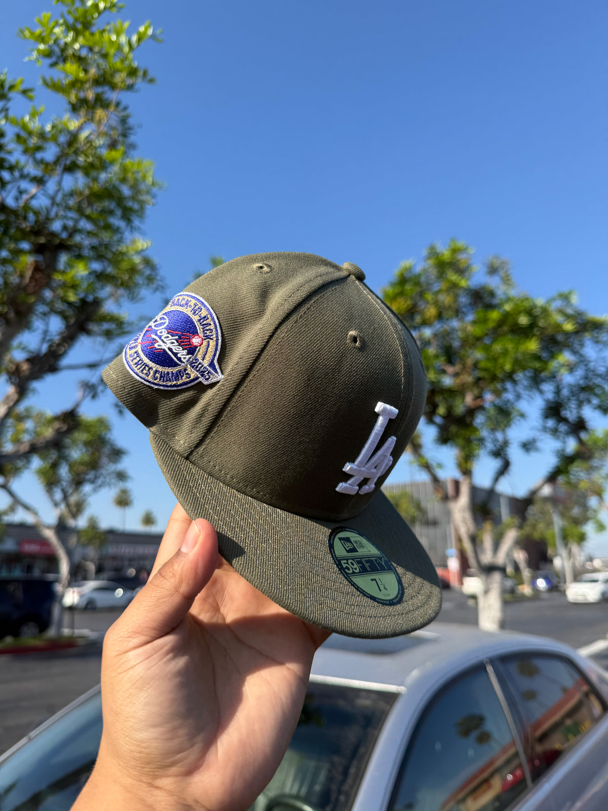Men's Los Angeles Dodgers New Era Royal 2025 MLB Champions Hat w side Patch 15142429