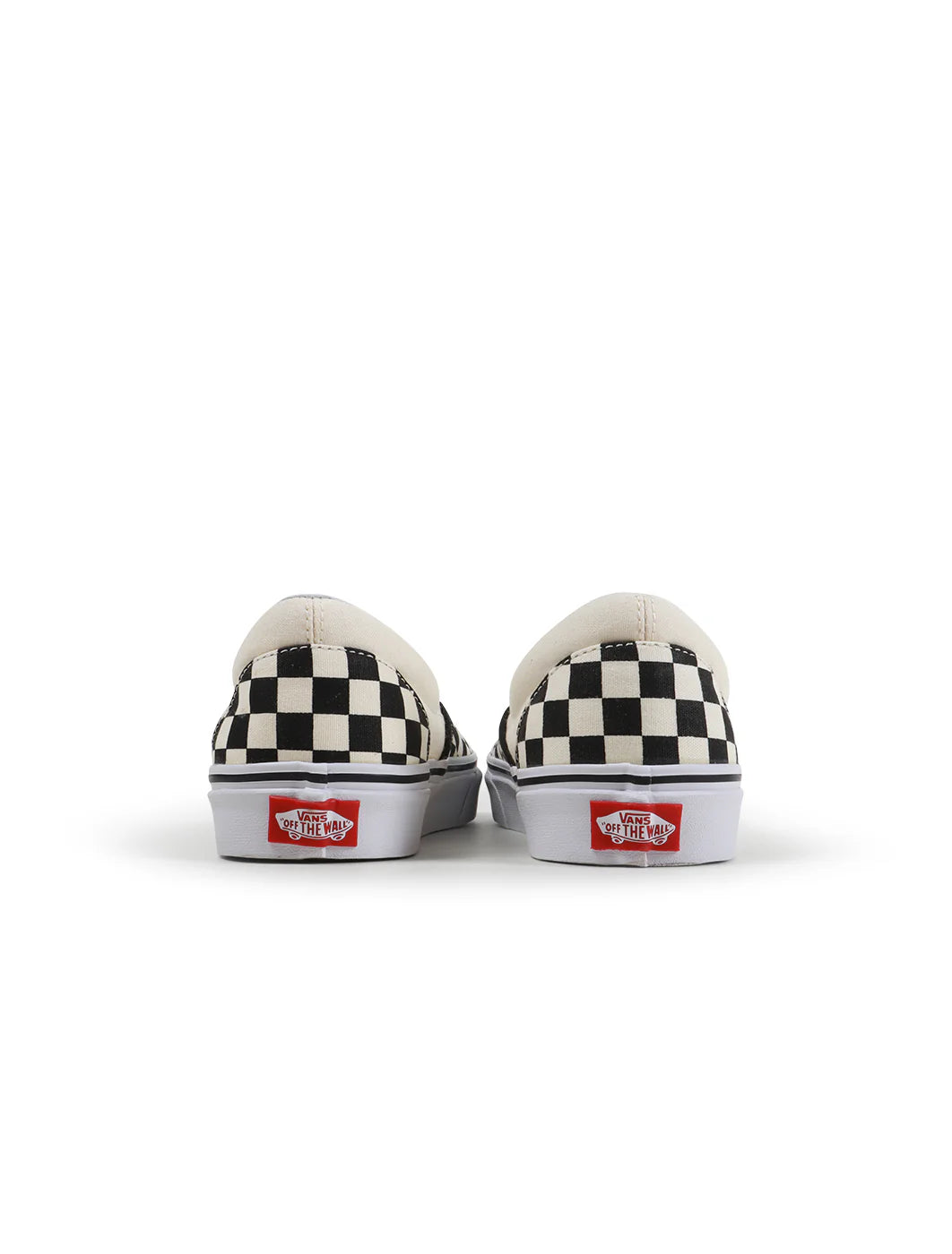 VANS MENS CLASSIC SLIP-ON - WHITE CHECKERED