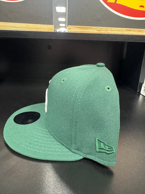 MLB New Era 9Fifty Basic Snapback Dodgers Green/ White 950