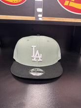 MLB New Era 9Fifty Basic Snapback Dodgers Two Toned EveryGreen/ White 950