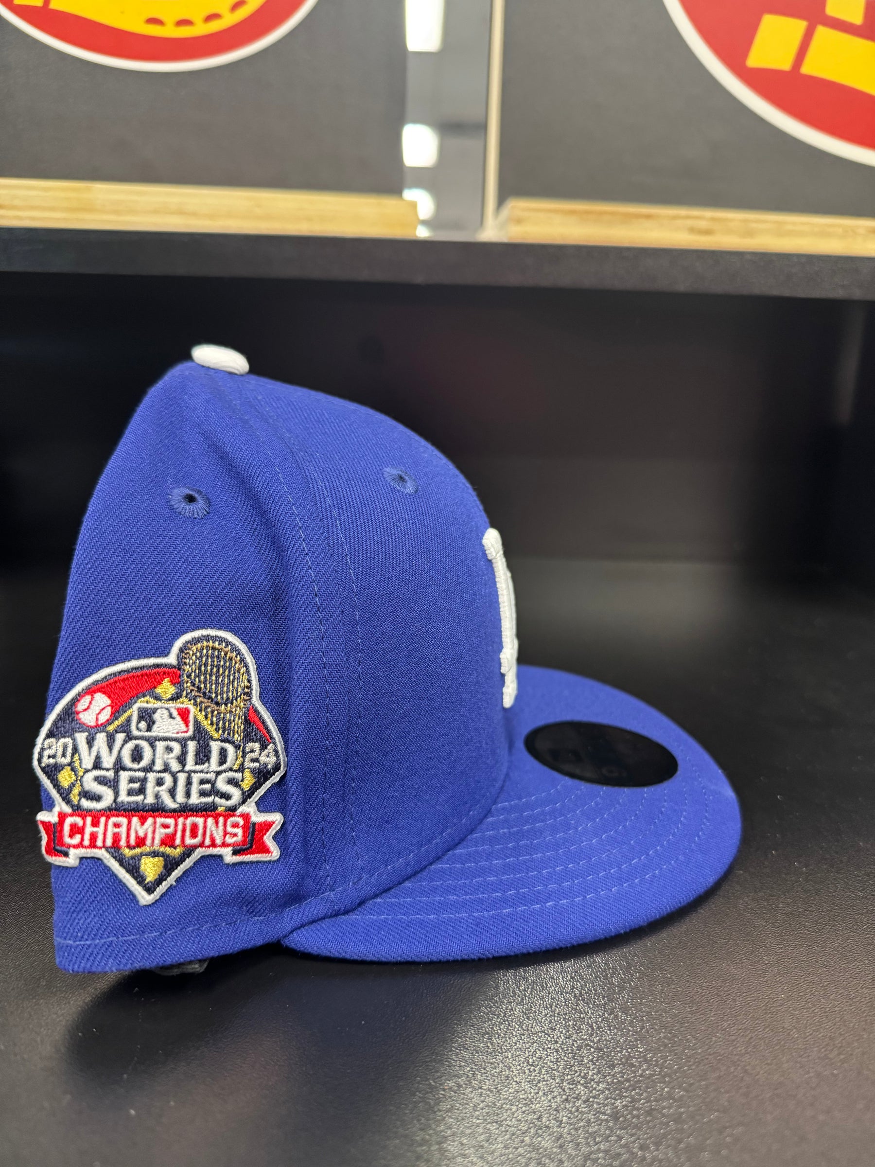 MLB New Era 9Fifty World Series Snapback Dodgers Blue/White 950