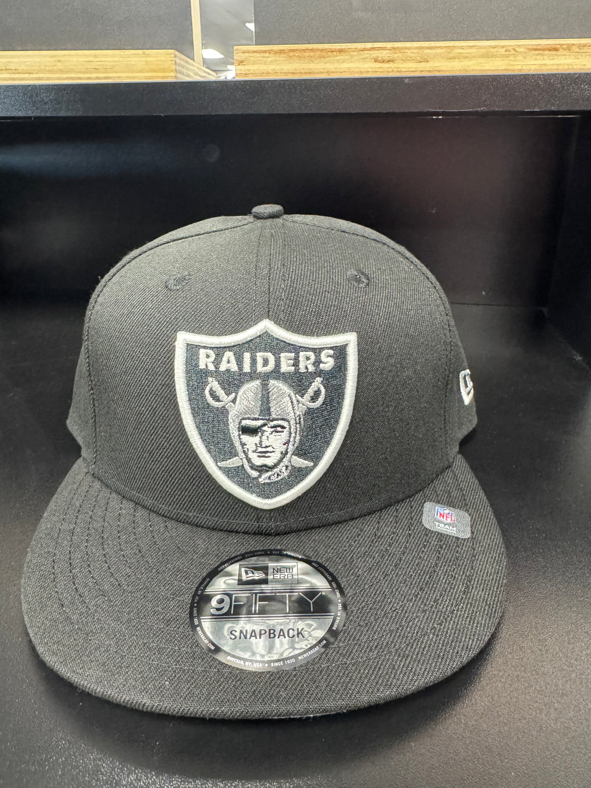 Raiders Black 950 Snapback