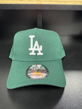 Los Angeles Dodgers DK Green/White 9Forty Adjustable A-Frame Hat