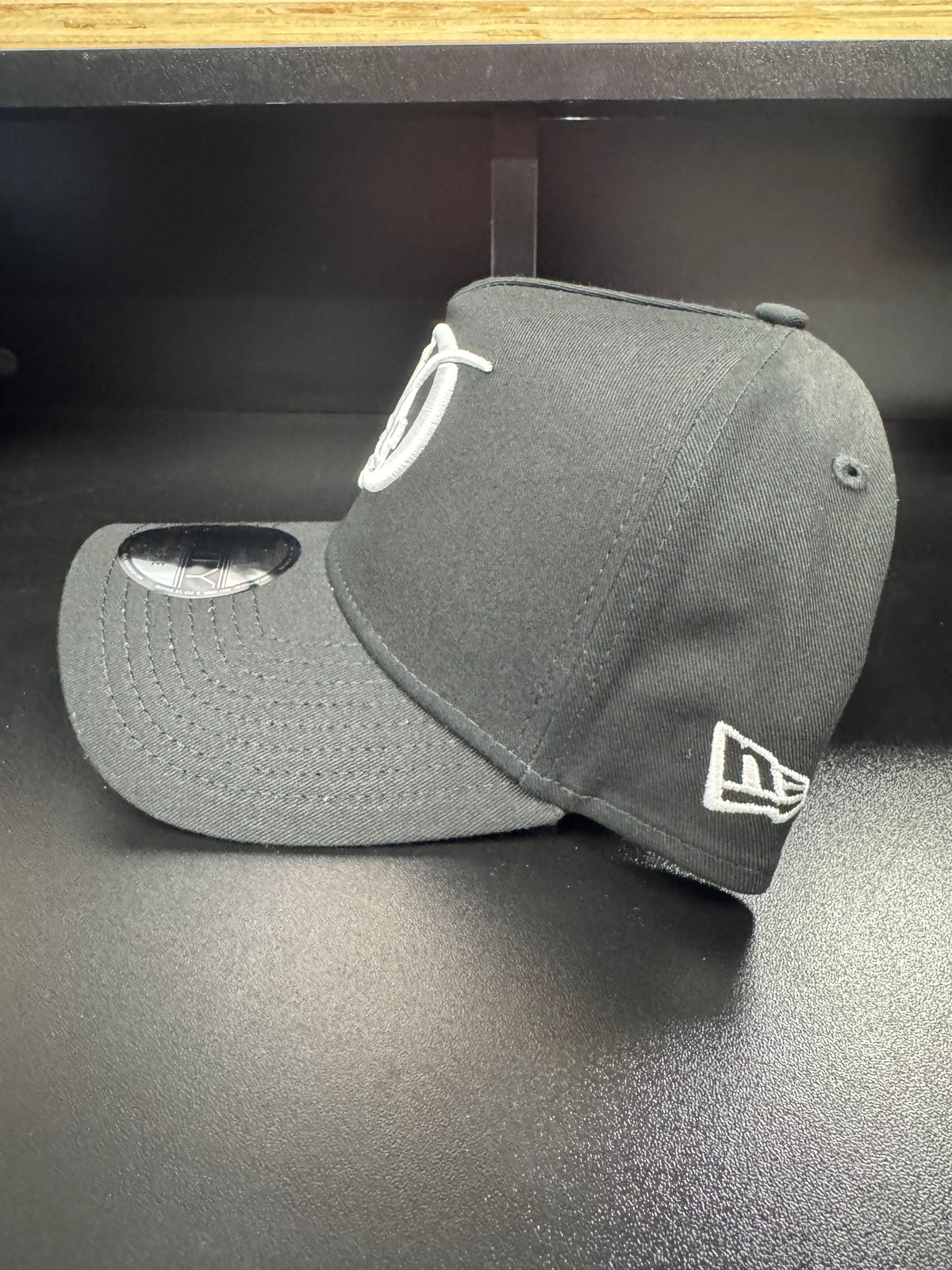 Los Angeles Dodgers City Connect Black/White 9Forty Adjustable A-Frame Hat