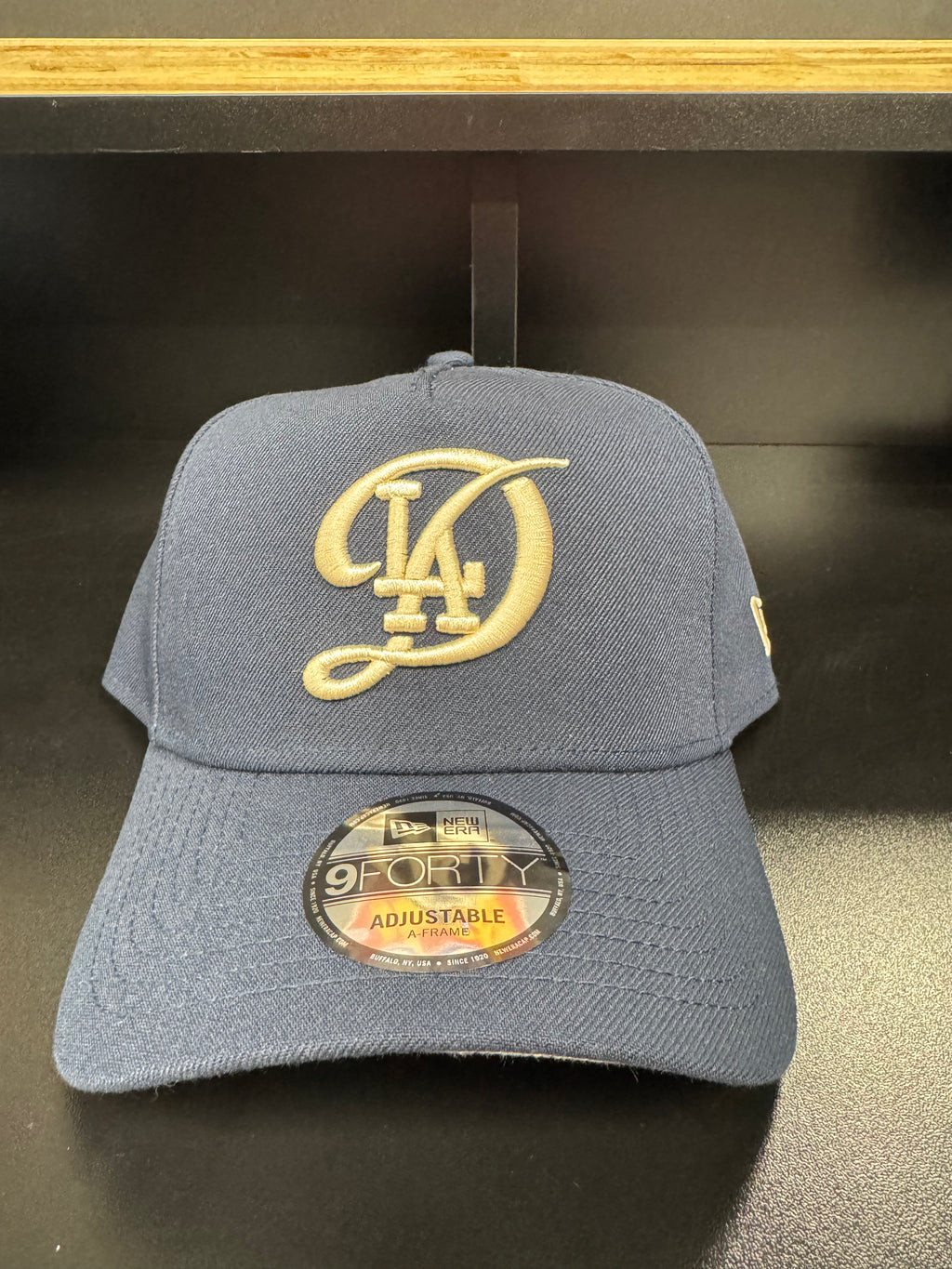 Los Angeles Dodgers City Connect Navy/Tan 9Forty Adjustable