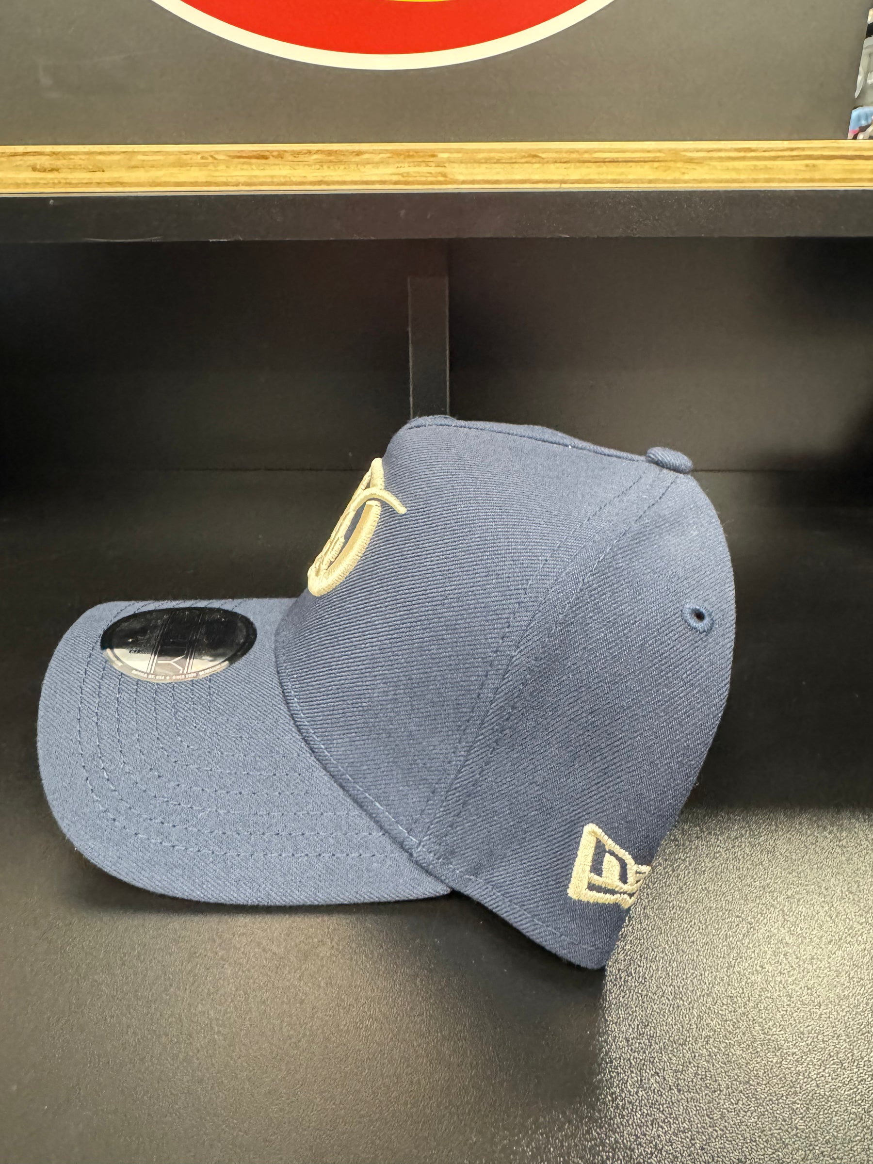 Los Angeles Dodgers City Connect Navy/Tan 9Forty Adjustable A-Frame Hat