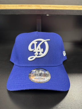 Los Angeles Dodgers City Connect Royal 9Forty Adjustable A-Frame Hat