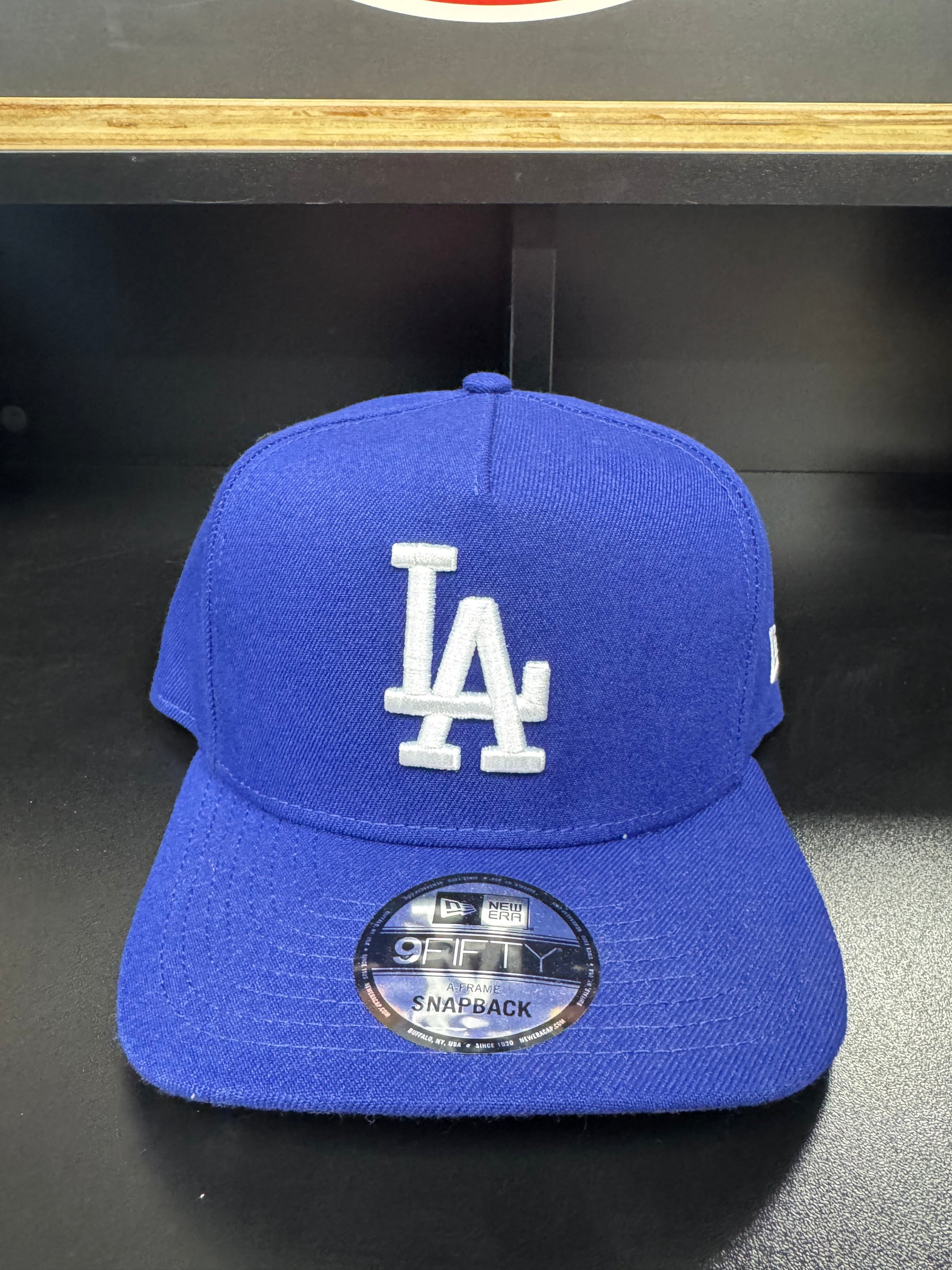 Los Angeles Dodgers Royal/White 9Forty Adjustable A-Frame Hat