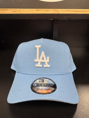 Los Angeles Dodgers Sky/White 9Forty Adjustable A-Frame Hat