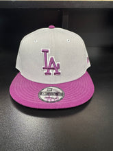 MLB New Era 9Fifty Basic Snapback Dodgers 2toned Grey/ Purple 950