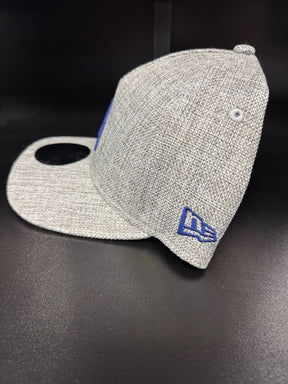 Los Angeles Dodgers Grey Cotton Weave 9Forty Adjustable M-Crown Hat