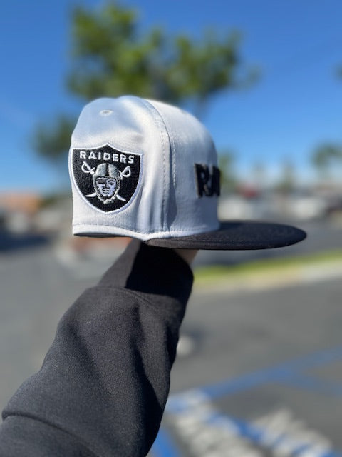 Raiders 2 Toned Satin 5950 Hat