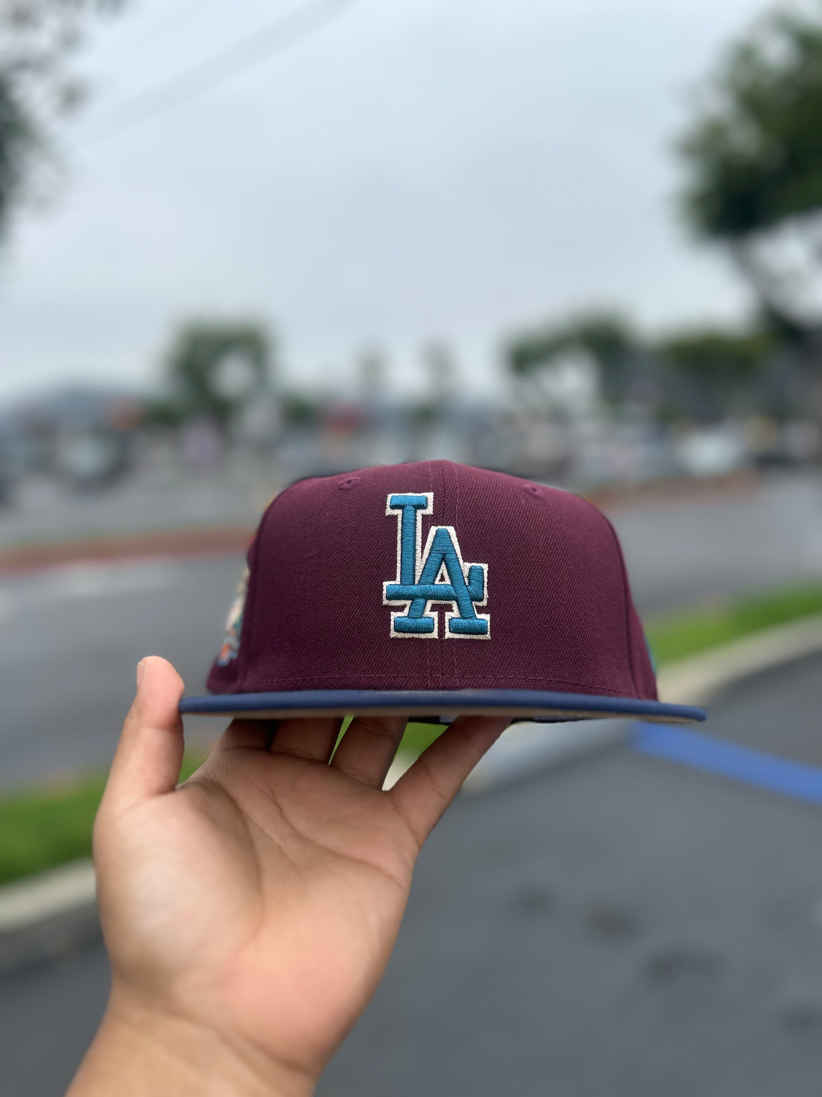 Los Angeles Dodger Burgandy / Navy